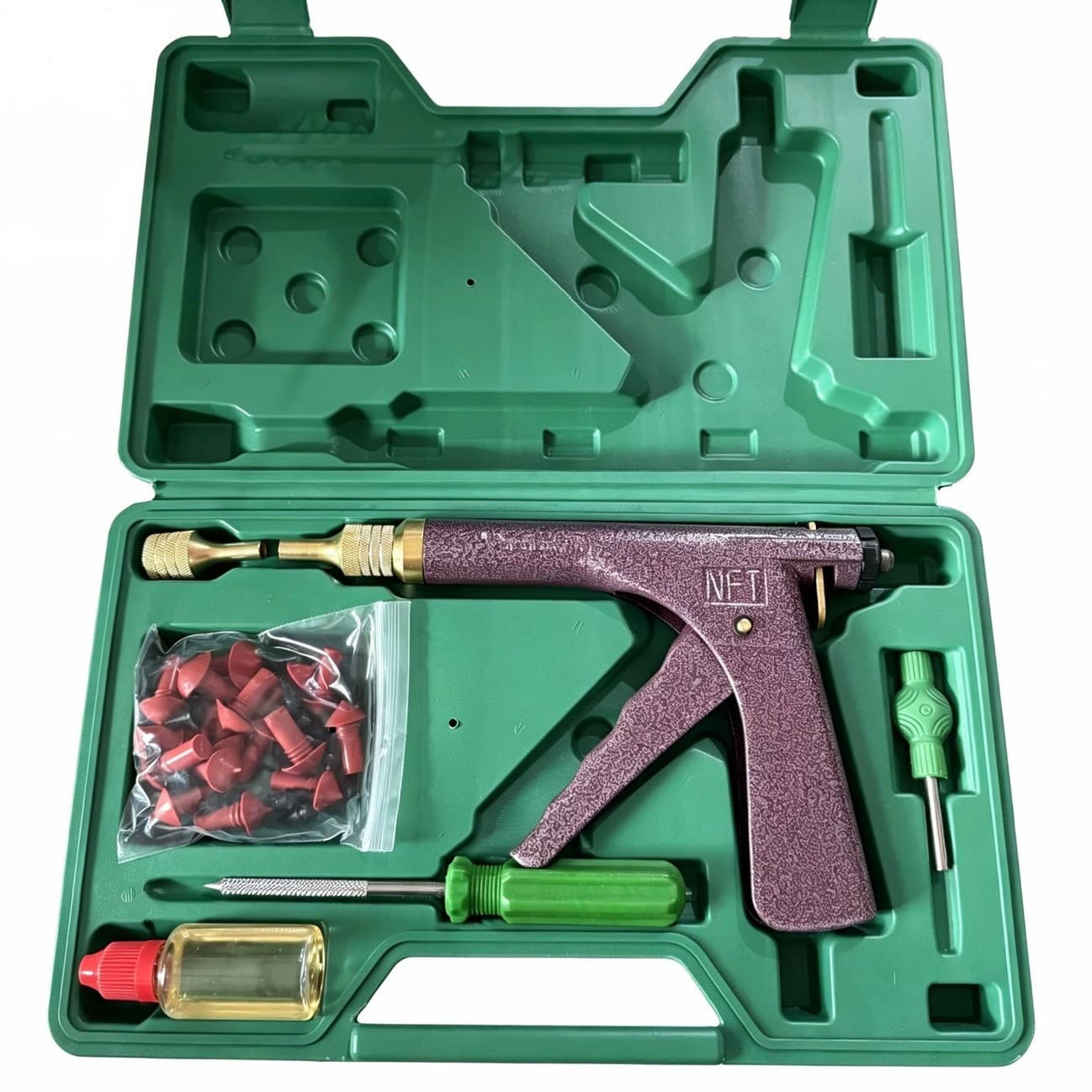 Xinfengtai 501 Radial Vacuum Tire Tool, Tire Repair Gun, Rubber Bullet Vacuum Gun, Professional Tire Repair Set