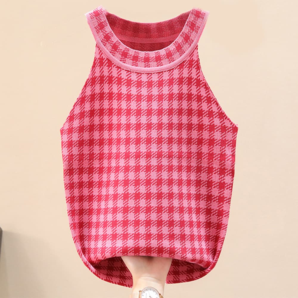 Short Halter-neck Camisole For Women