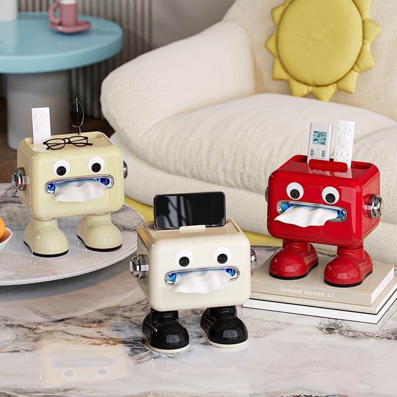 Creative Dopamine Cartoon Tissue Box