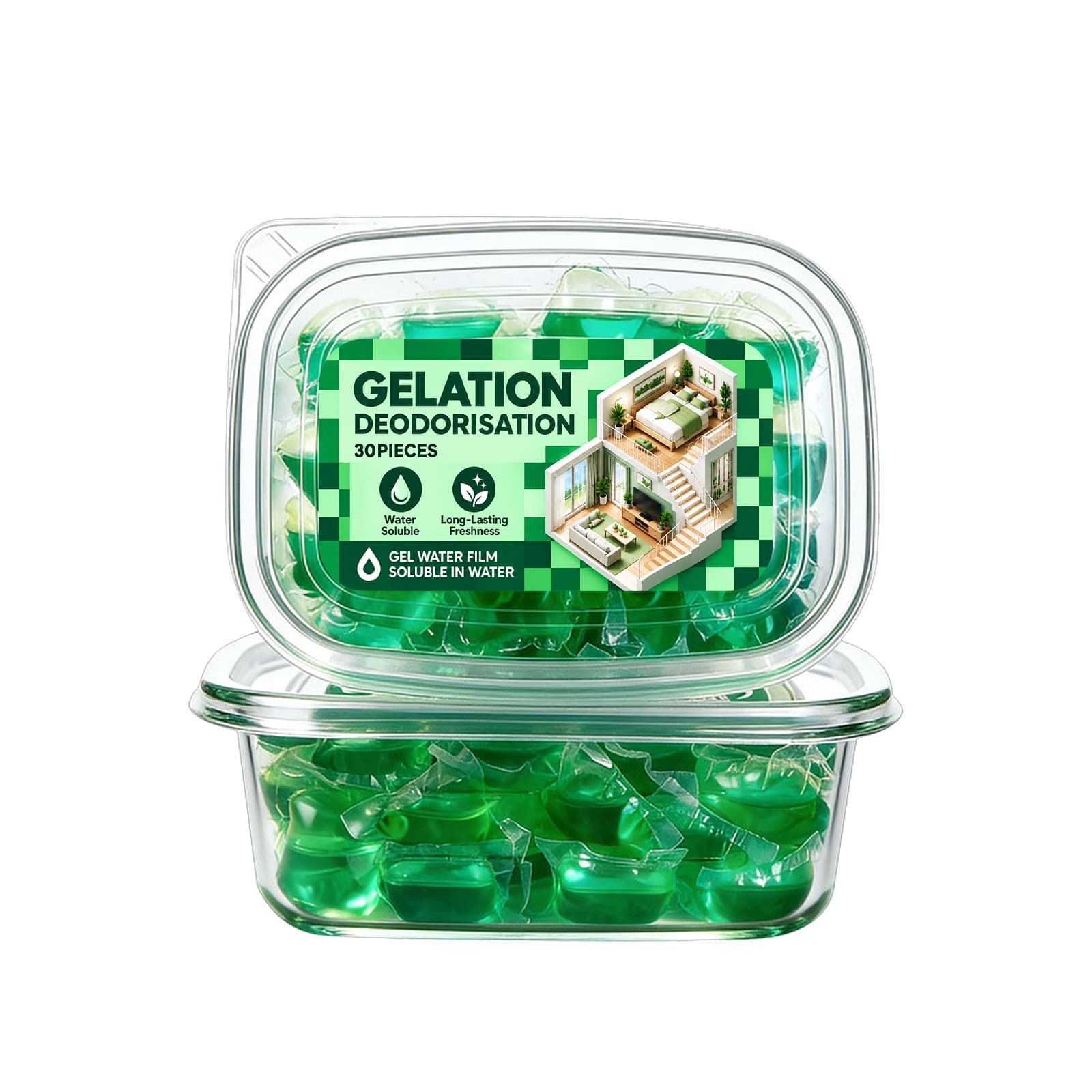 Gelation Deodorisation