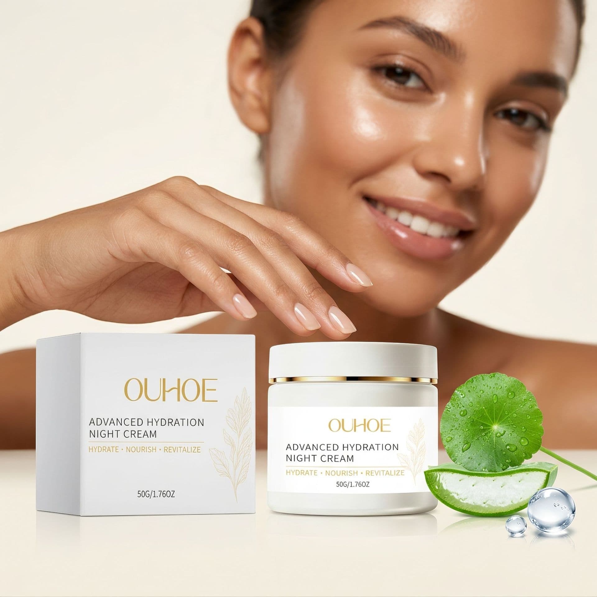 Facial Hydrating Moisturizer Dry Skin Care