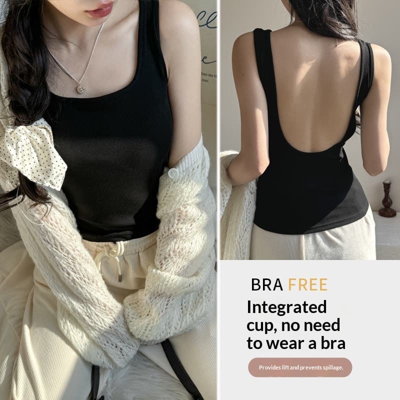 Womens Summer Classic-Cut Back-Support Vest